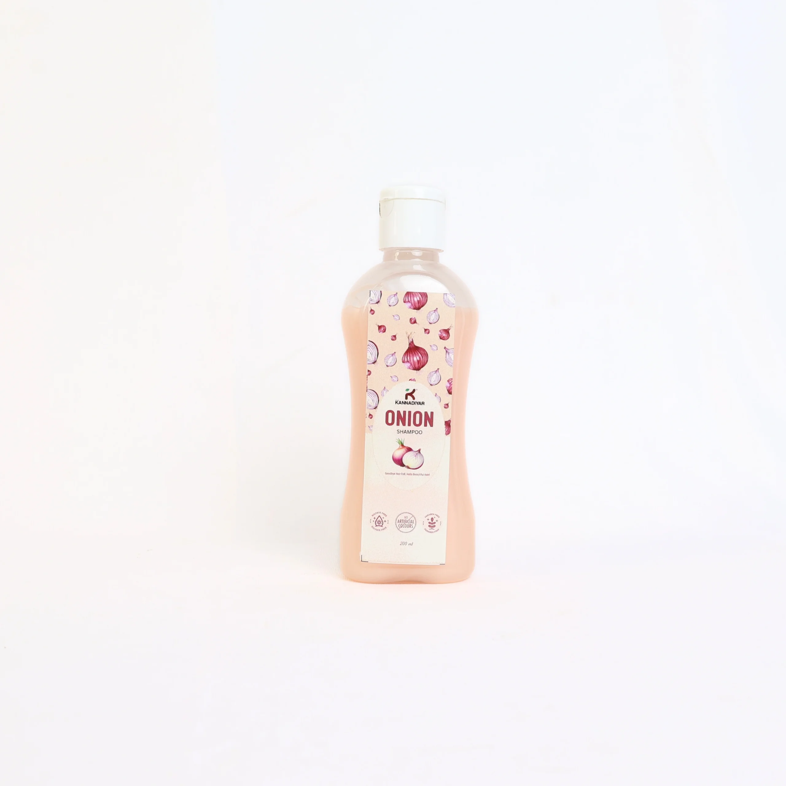 onion shampoo front